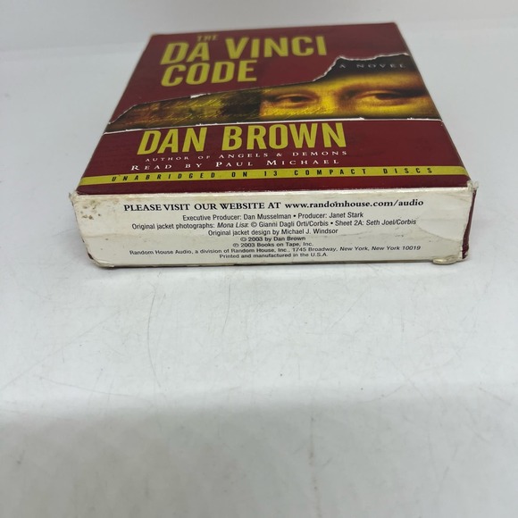 The Da Vinci Code audiobook on CD by Dan Brown - Picture 3 of 5